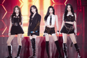 aespaメンバーのライブ写真